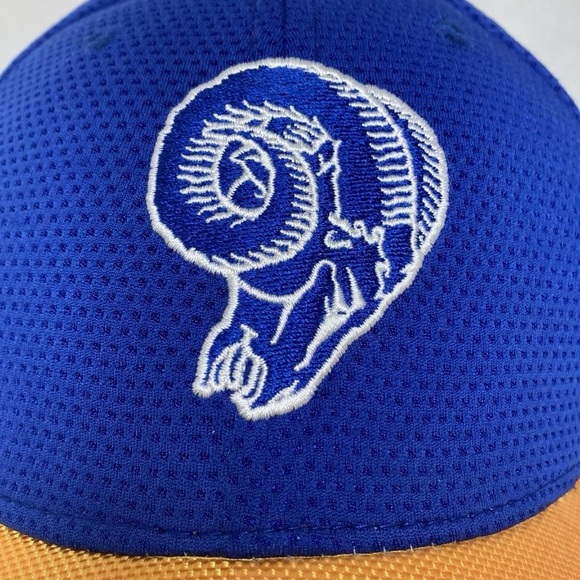 ☀️ New Era Los Angeles Rams 39Thirty NFL Football Stretch Fit Hat Size M-L - Picture 4 of 7